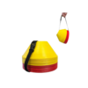 3″ training cone 3″ training cone