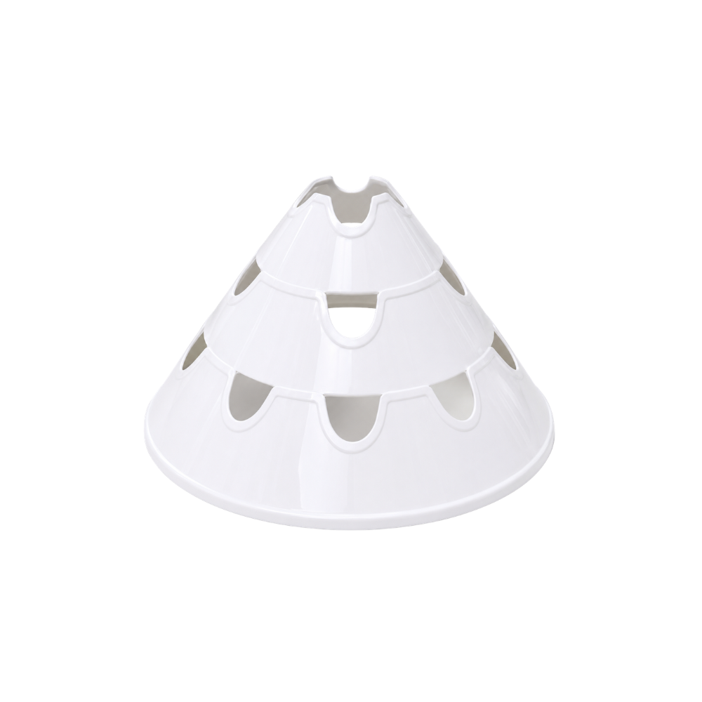 6″ notched cones 6