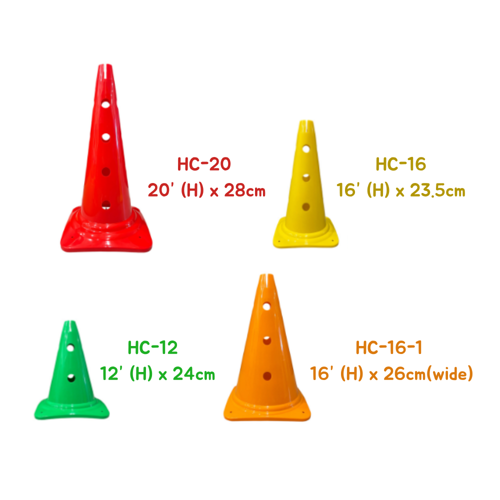 pe hurdle cone (square base)2