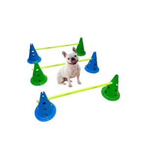 adjustable height hurdle cone set