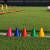 8cm pvc marker cone 3
