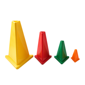 pvc triangle marker cone
