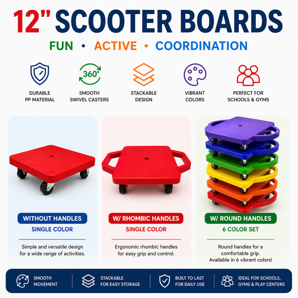 12" scooter boards