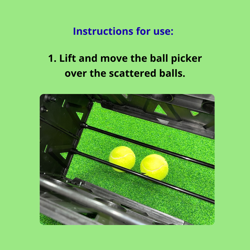 ball picker/ pick ball hopper