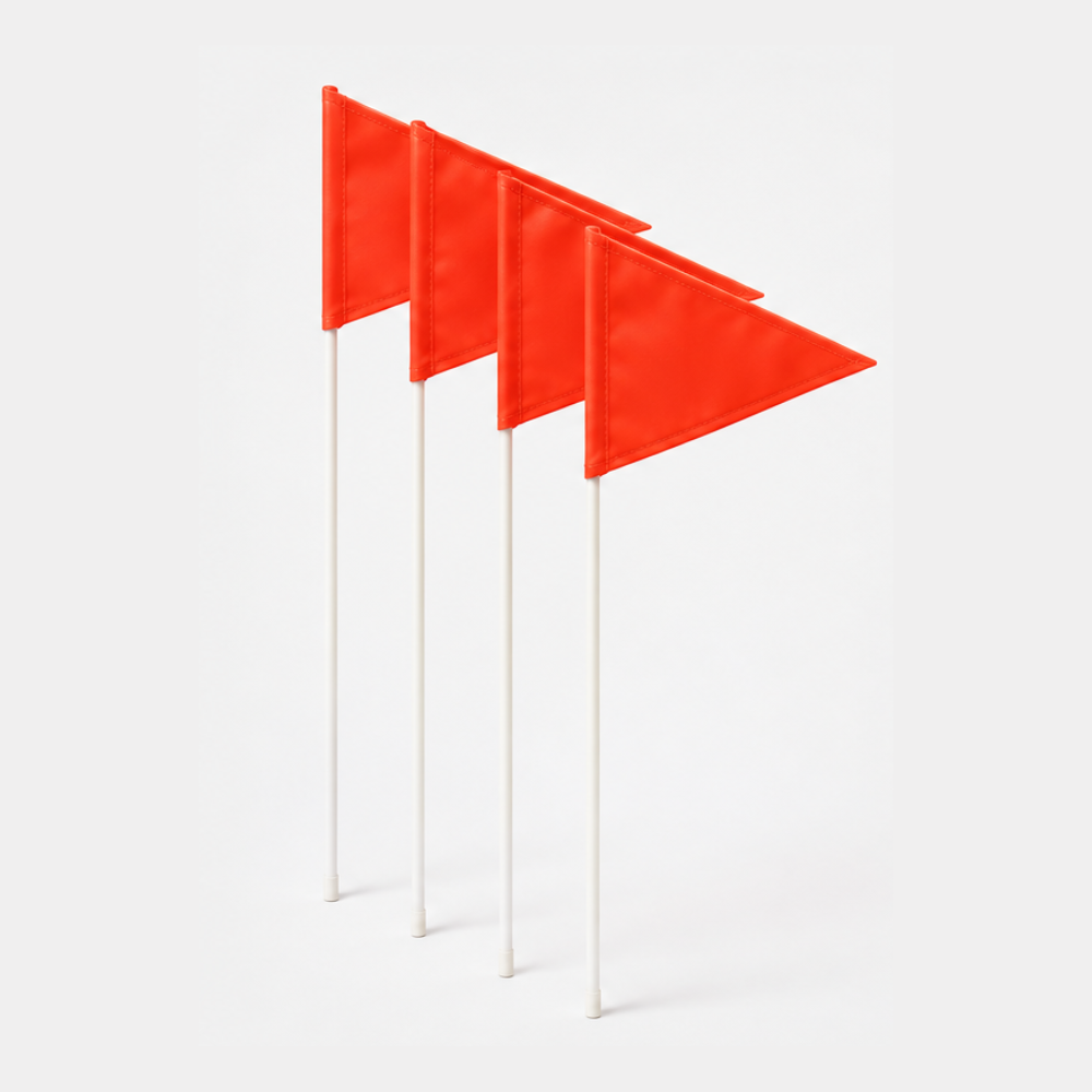 corner flag set of 4