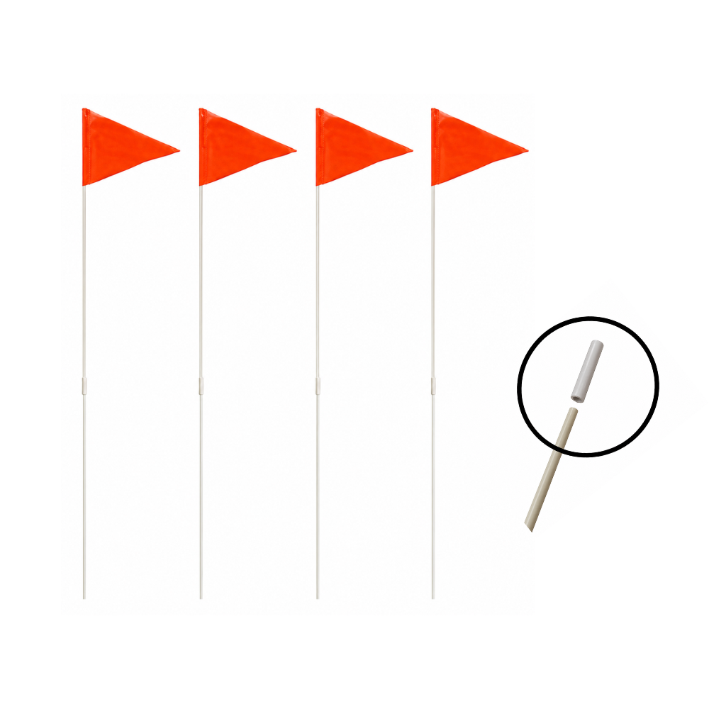 corner flag set of 4