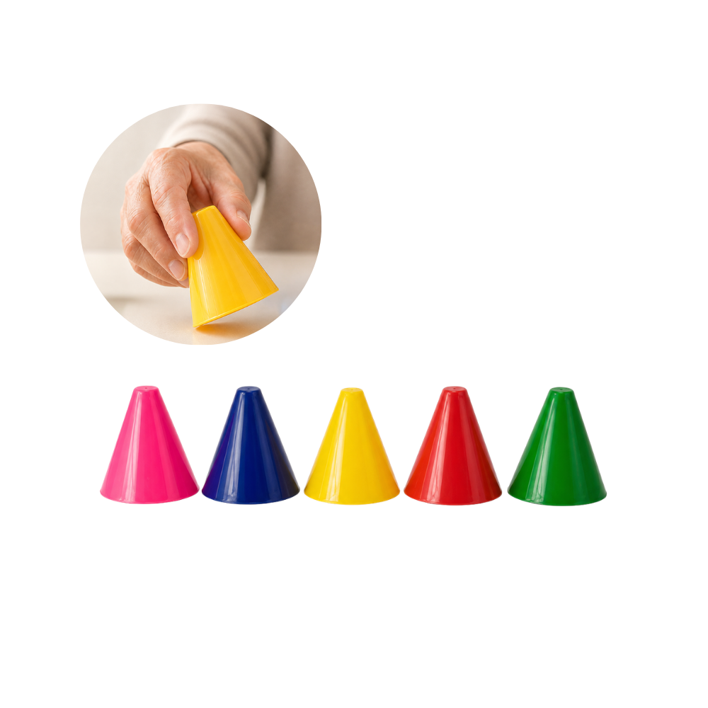 8cm pvc marker cone 4