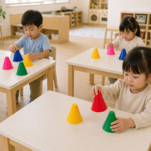 8cm pvc marker cone 6